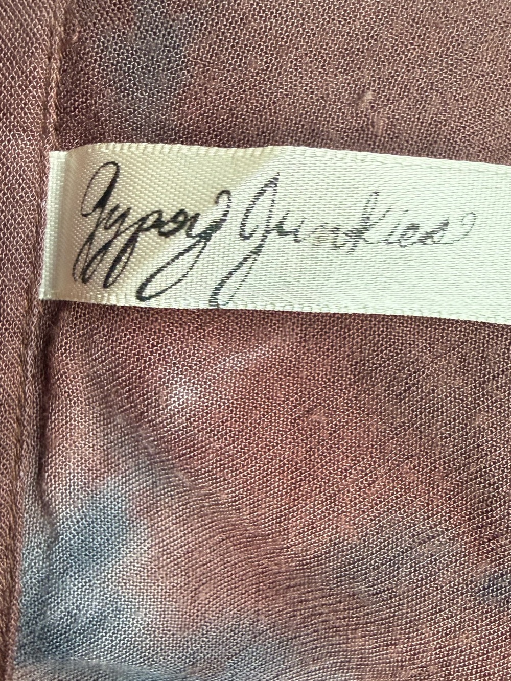 Tie-Dye Sleeveless Shirt with 'Dirty Hippie' Patch on back - Picture 4 of 7